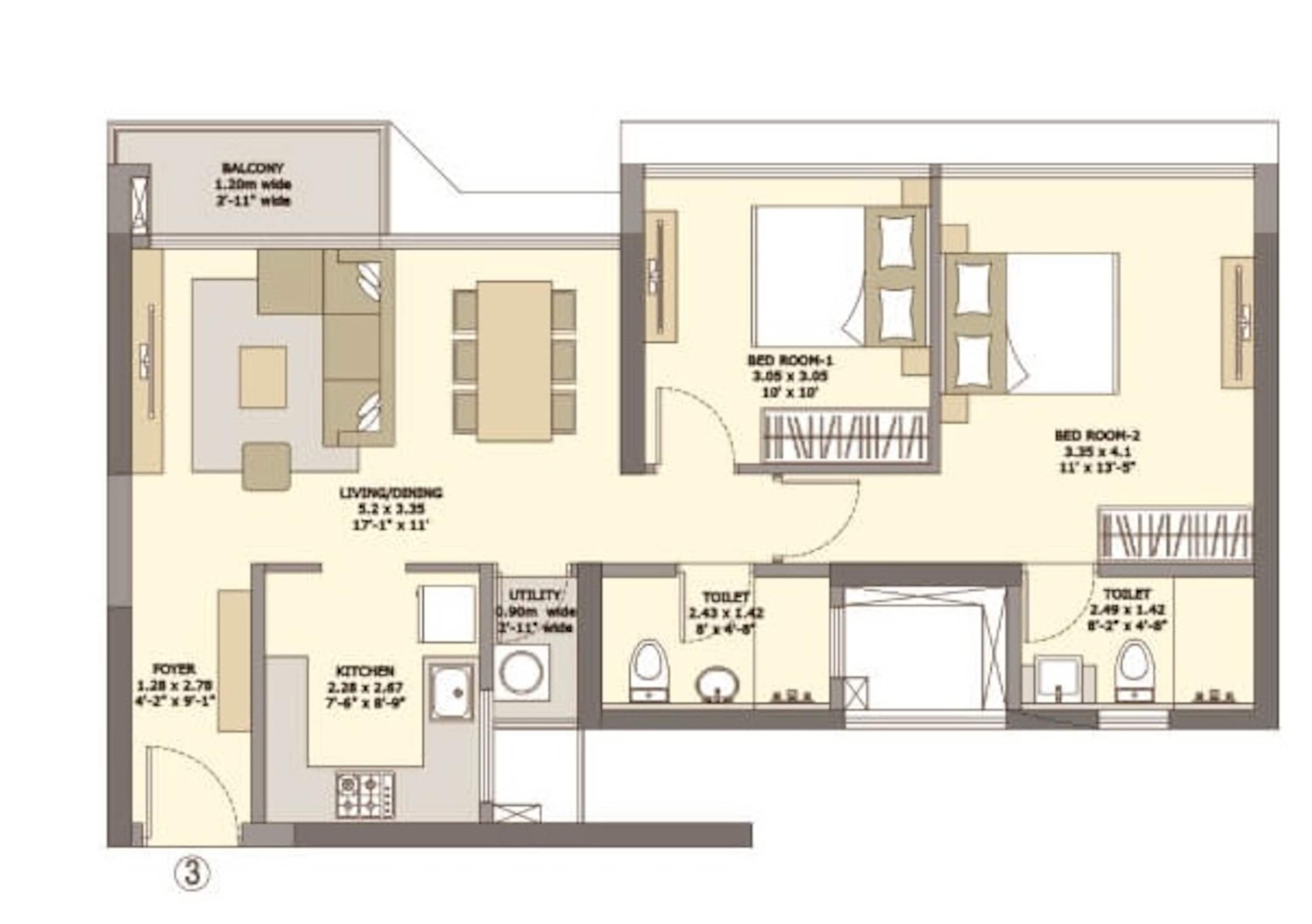 tata serein apartment 2 bhk 580sqft 20205610115614