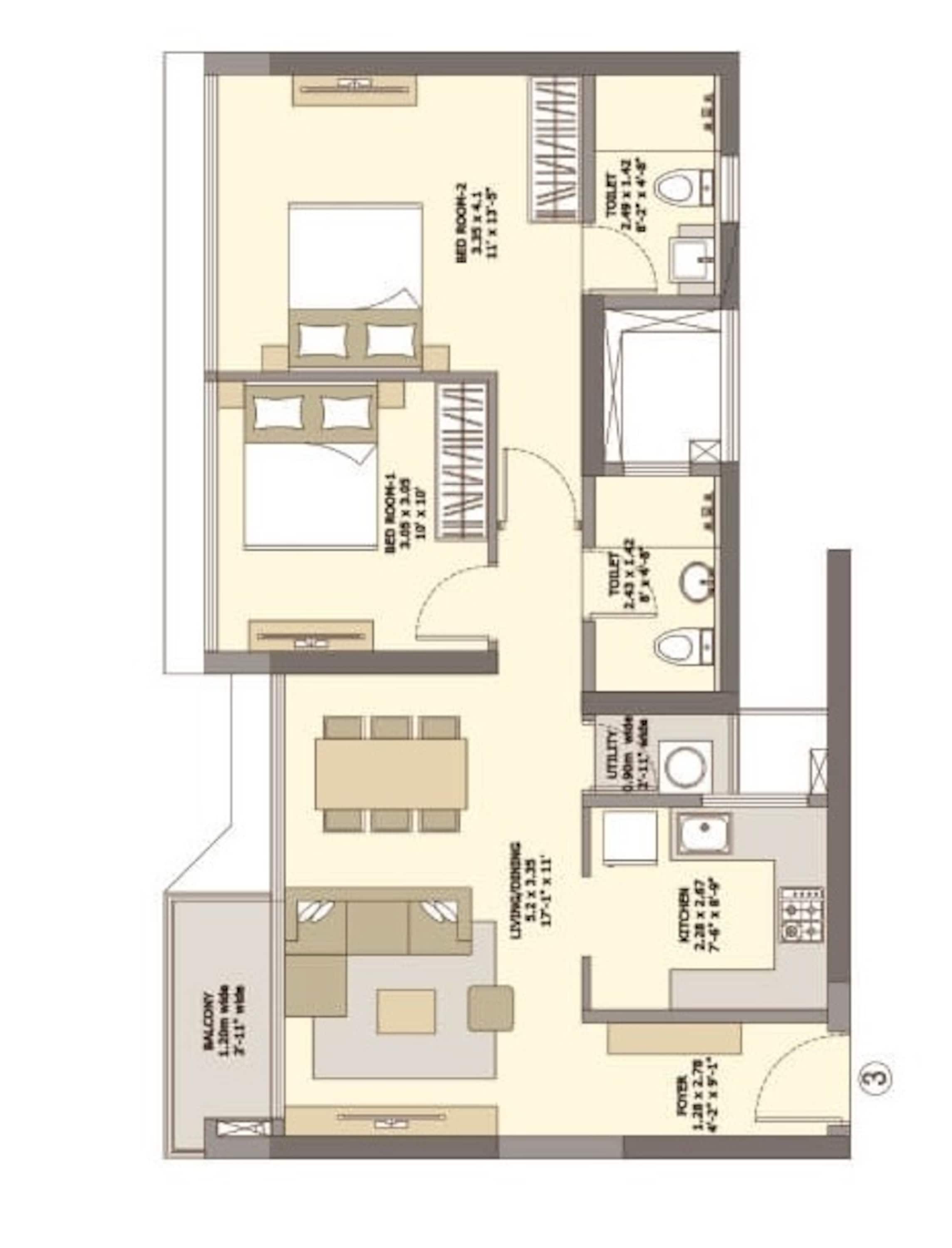 tata serein apartment 2 bhk 688sqft 20215504165520