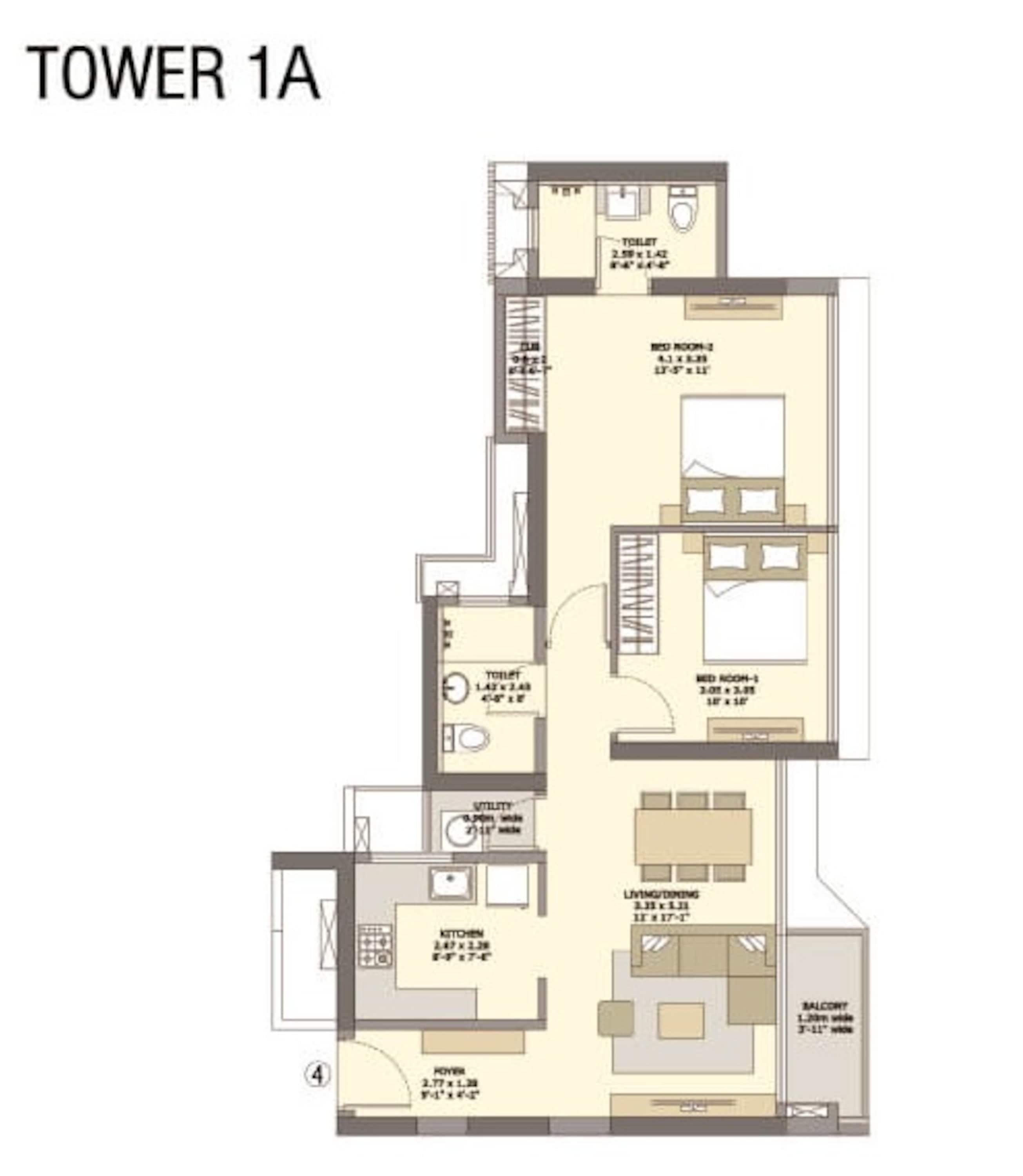 tata serein apartment 2 bhk 710sqft 20205810115816