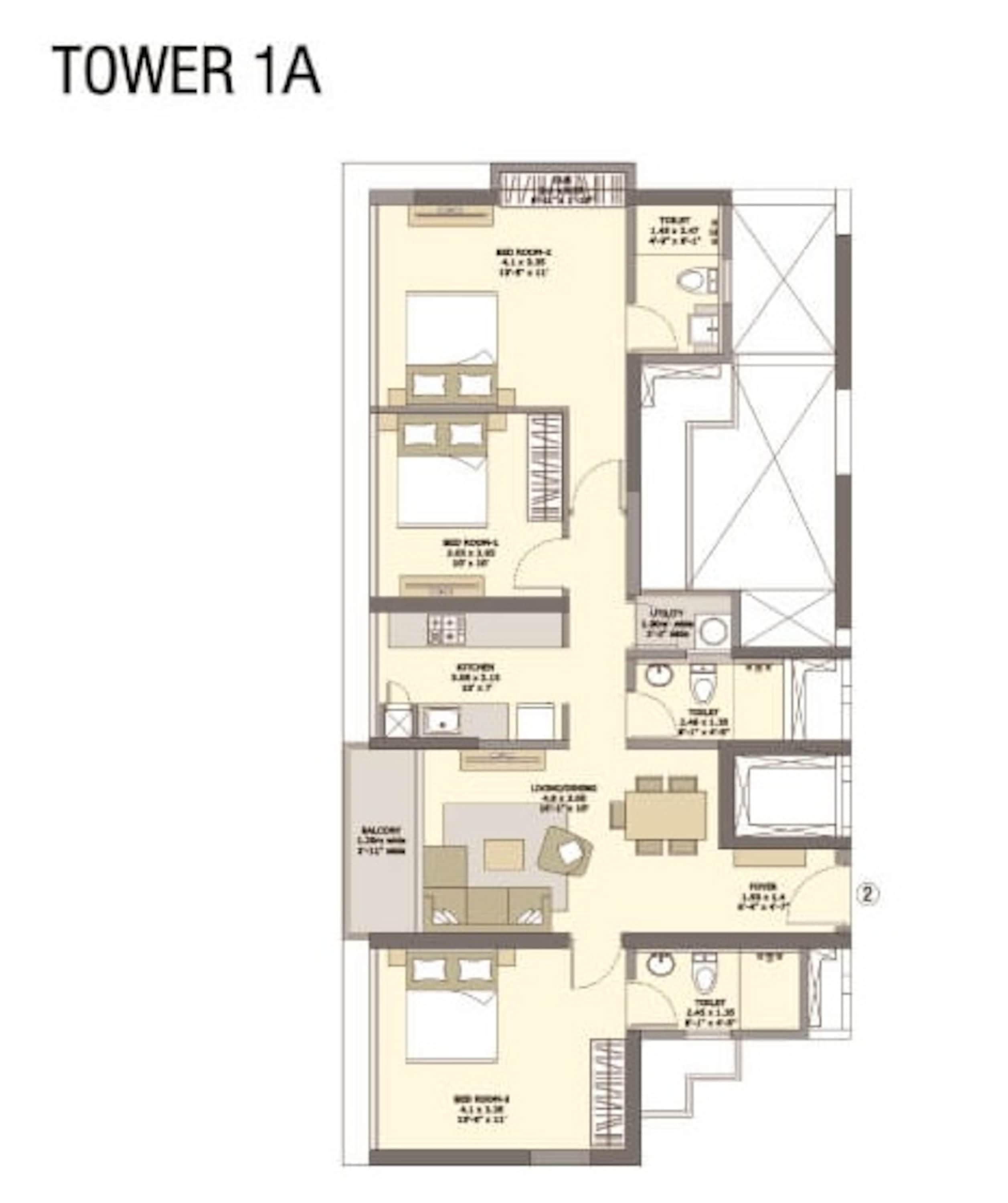 tata serein apartment 3 bhk 943sqft 20205710115747