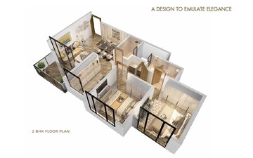  2 BHK Apartment at Tharwani Majestic Towers, Kalyan West – for Sale