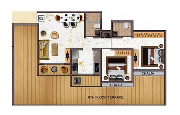  2 BHK Apartment at Tharwani Vedant Empire, Khadakpada – for Sale