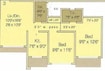 The Centre Park 2 BHK Layout