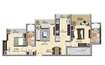 Tycoons Solitaire Phase II 2 BHK Layout
