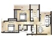 Unique Orbit II 2 BHK Layout