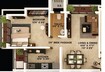 Unique The Empress 1 BHK Layout