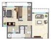 Vihang Valley Nile 2 BHK Layout
