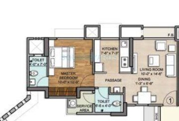  1 BHK Apartment at Vijay Orovia, Ghodbunder Road – for Sale