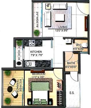 viraj heights apartment 1 bhk 354sqft 20212004182044