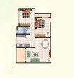 Virkar Anand Sagar Duos 2 BHK Layout