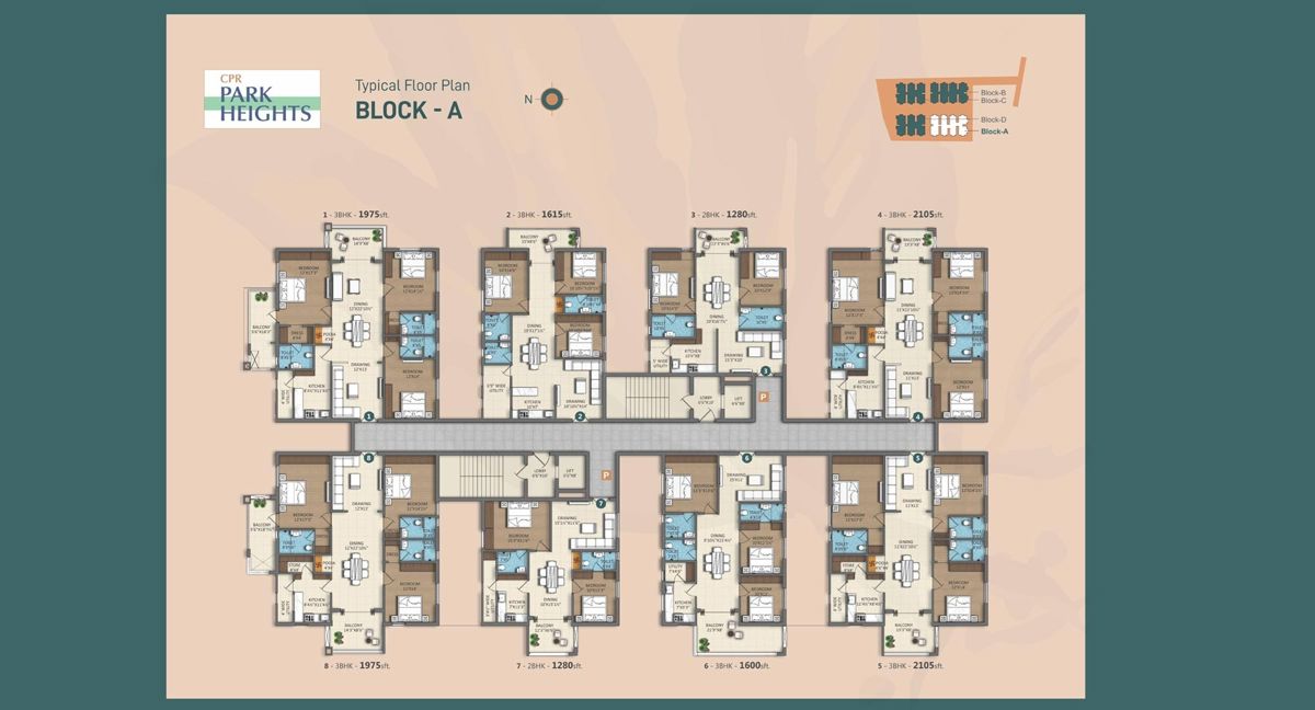 CPR Park Heights Floor Plans