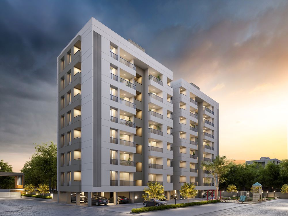 Aditya Landmark Apartment Exteriors 1