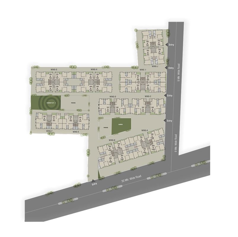Aditya Landmark Master Plan Image