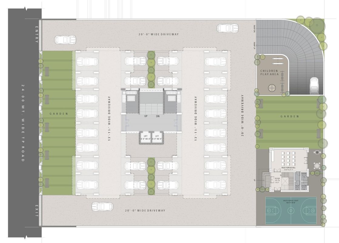 Adyah One 4 Aarna Master Plan Image