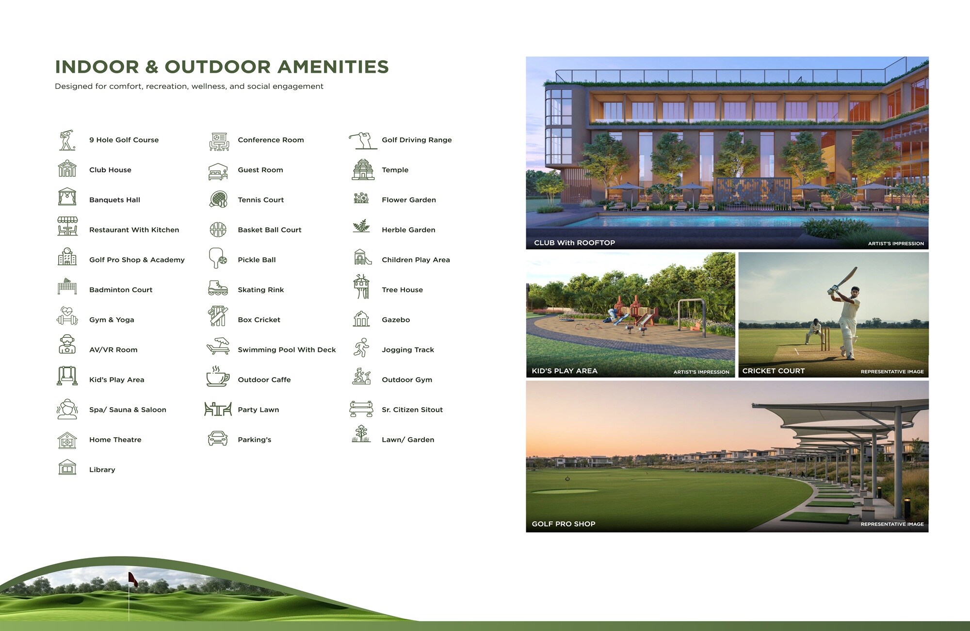 Arvind Greenfields Amenities-Features