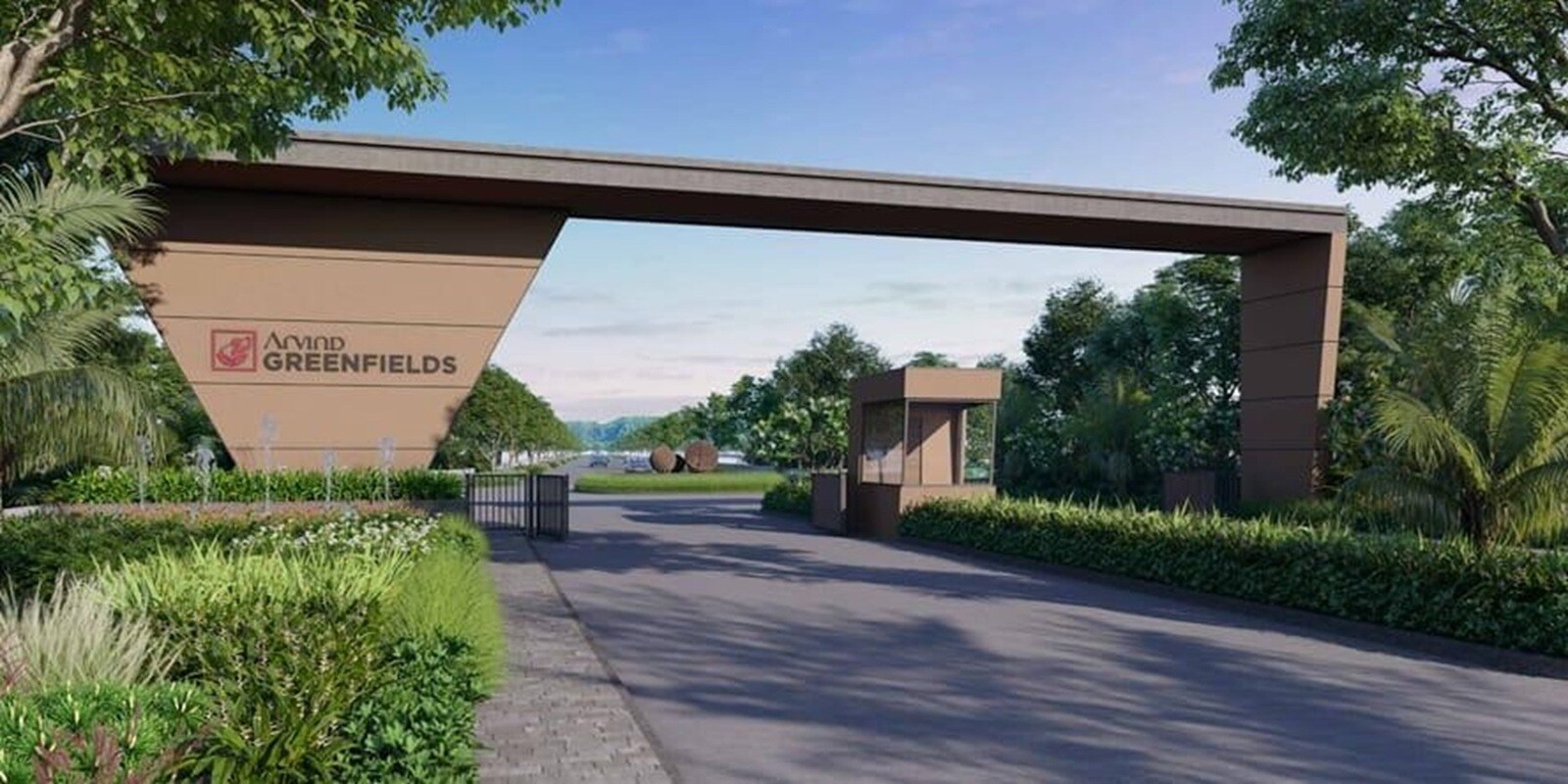 Arvind Greenfields residential project in Nimeta