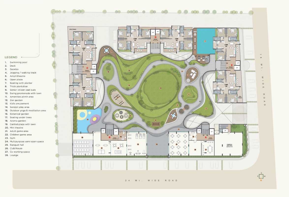 Athashree Inspera Master Plan Image