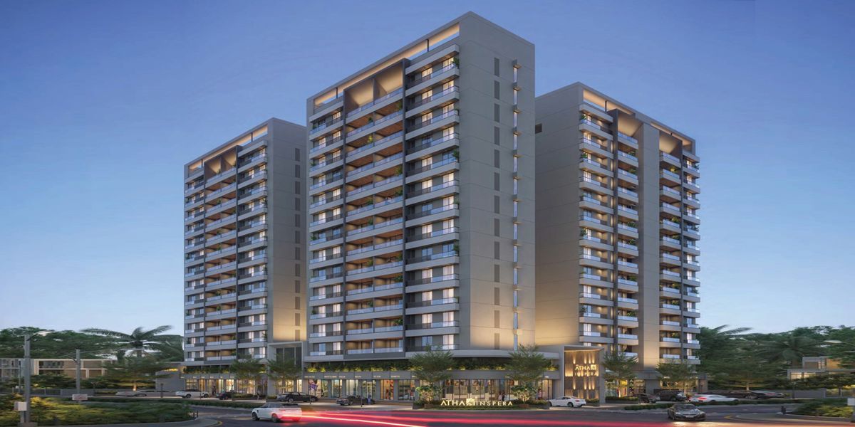 Athashree Inspera residential project in Vasna Bhayli Road
