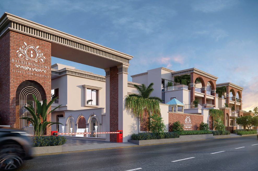 Balaji Bungalows Entrance View