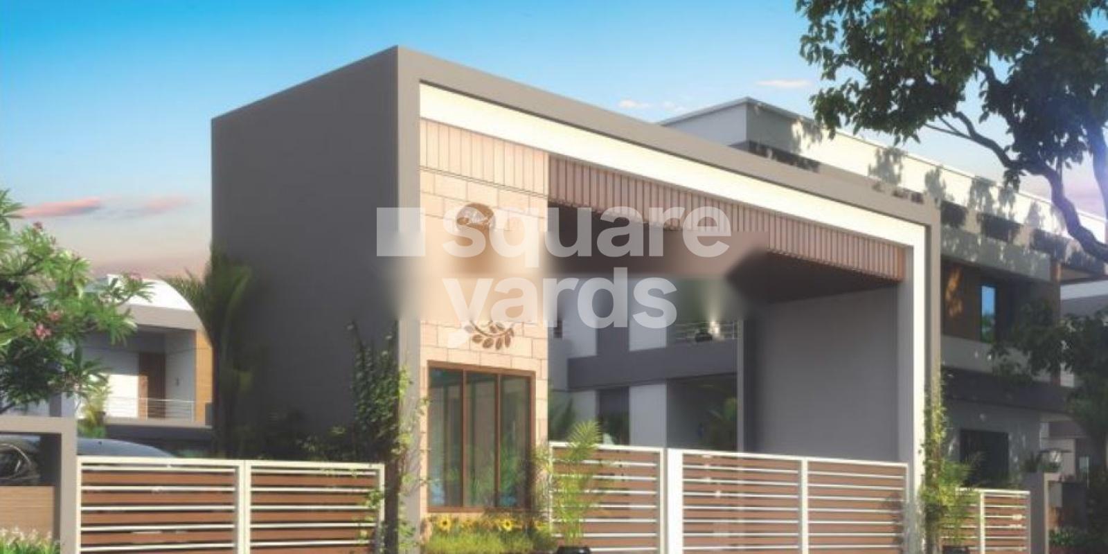 Blues Spring Field residential project in Waghodia Road