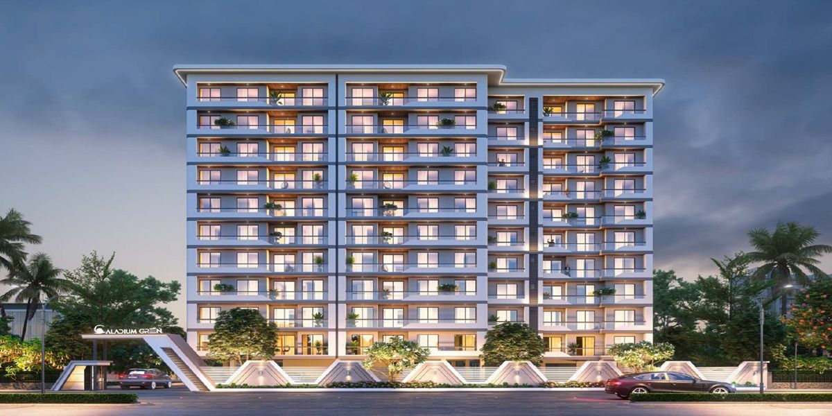Caladium Green residential project in Bhayli
