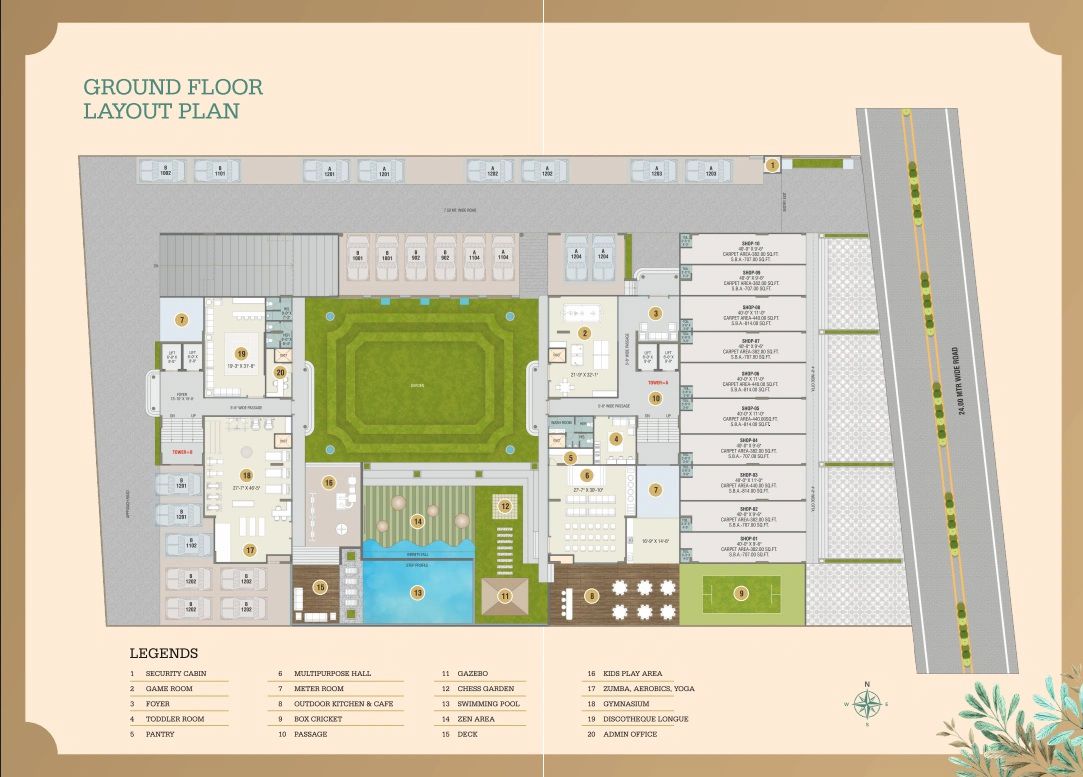 Courtyard Bellavista Floor Plans 1