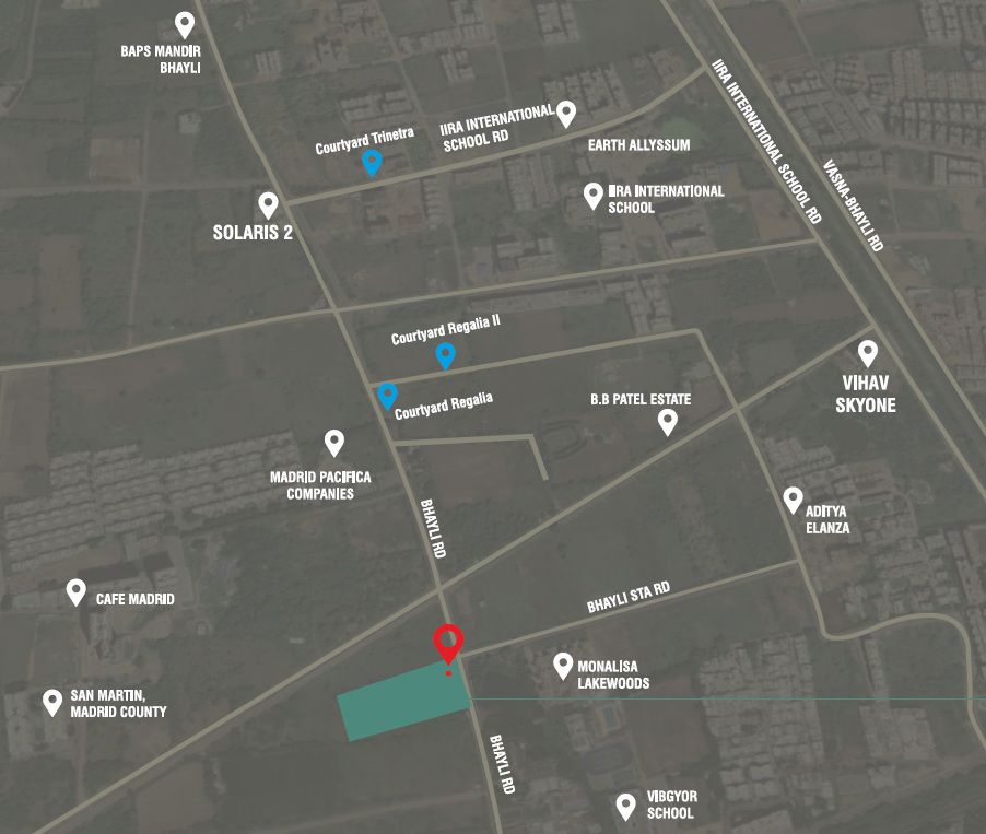 Courtyard Bellavista Location Image