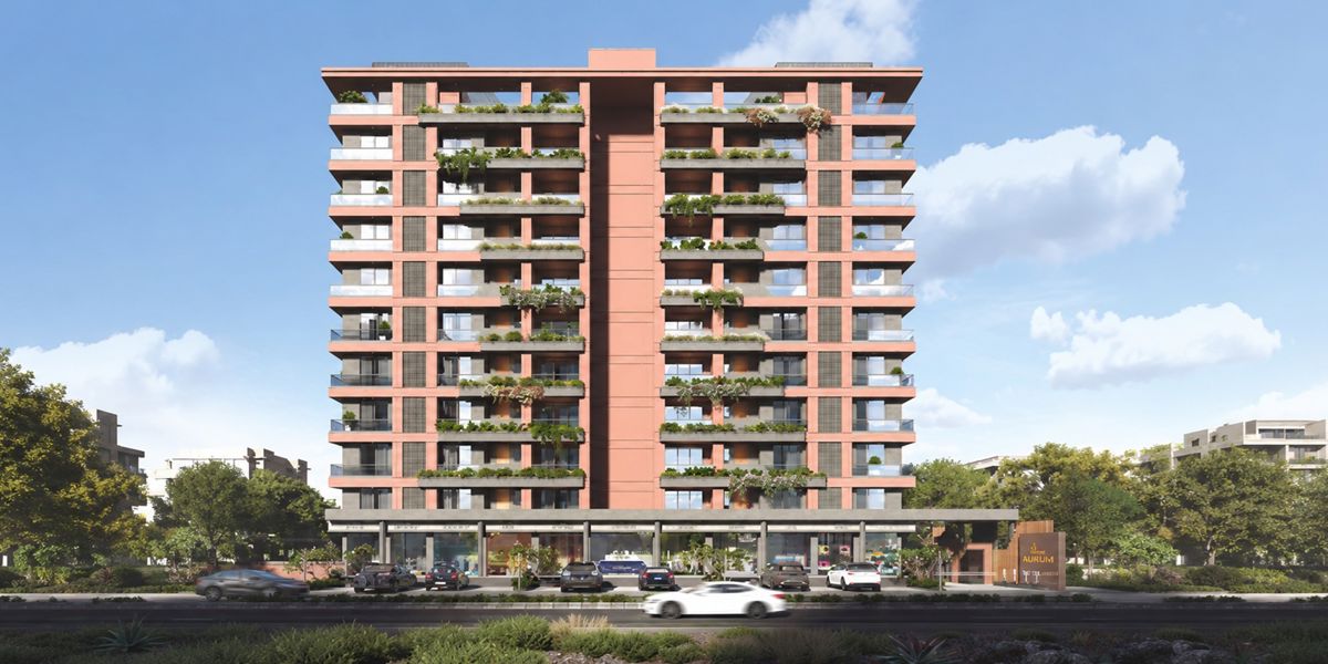 Courtyard Regalia 2 residential project in Bhayli