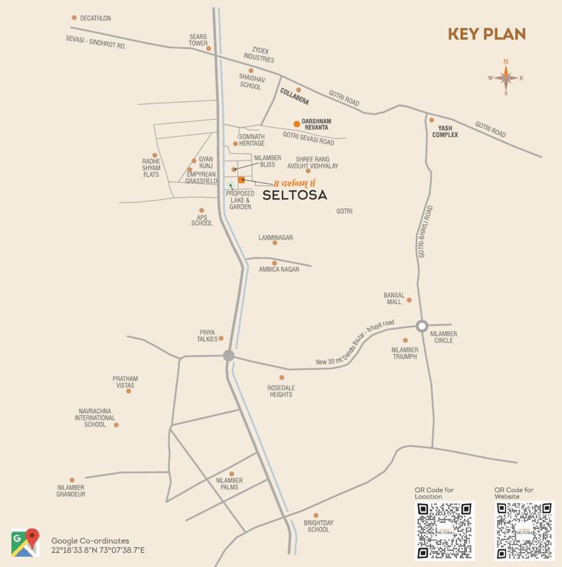 Darshanam Seltosa Location Image