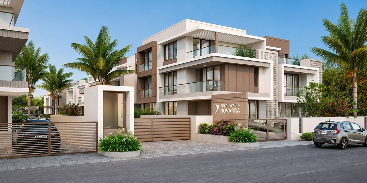 Great Spaces Novarra residential project in Chapad