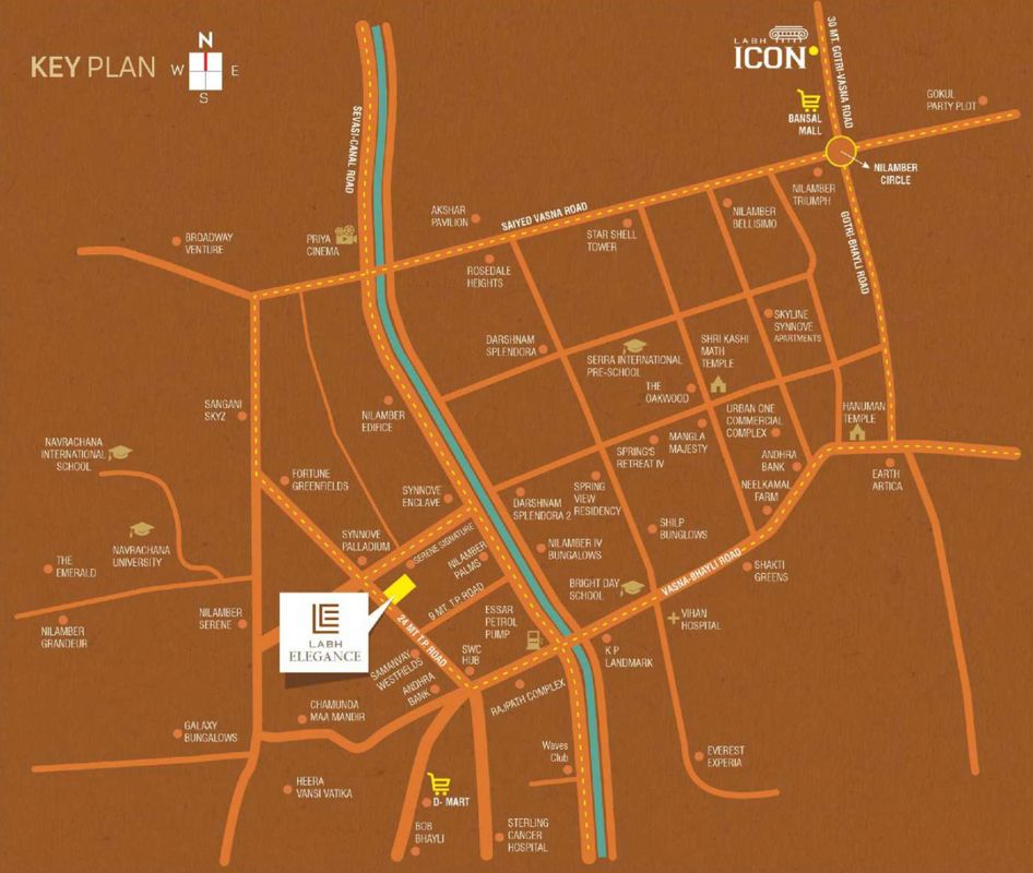 Labh Elegance Location Image
