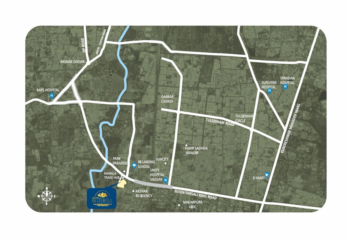 Mangla Bluebell Location Image