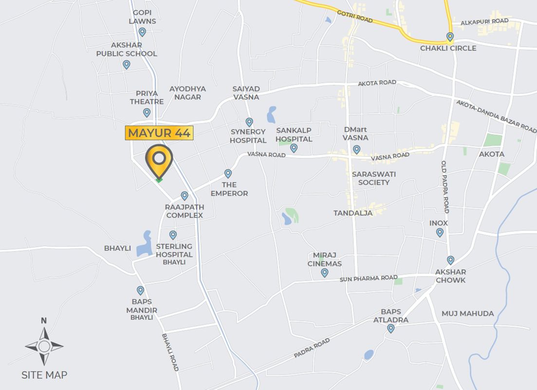 Shree Mayur 44 Location Image