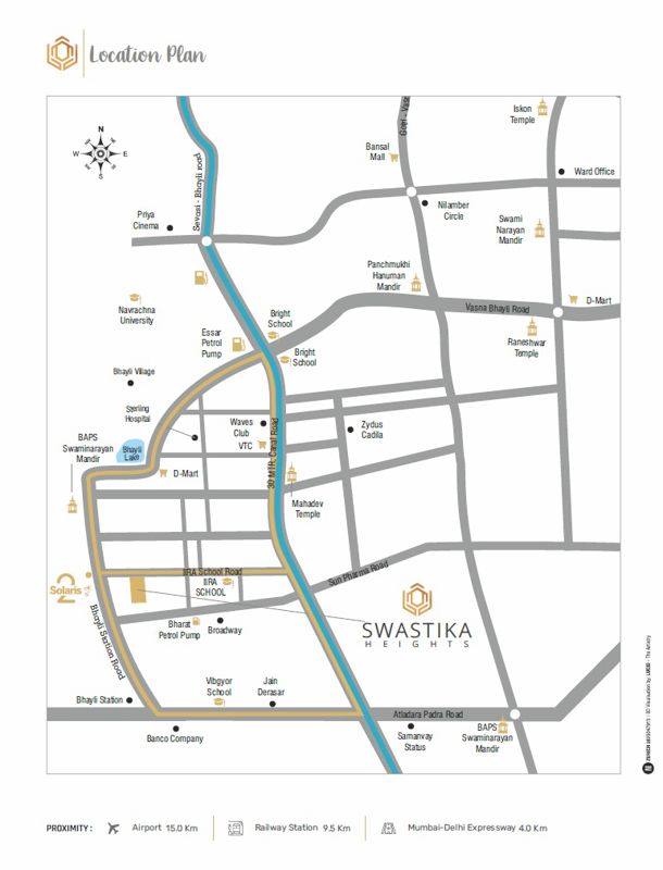 Swastika Heights Location Image
