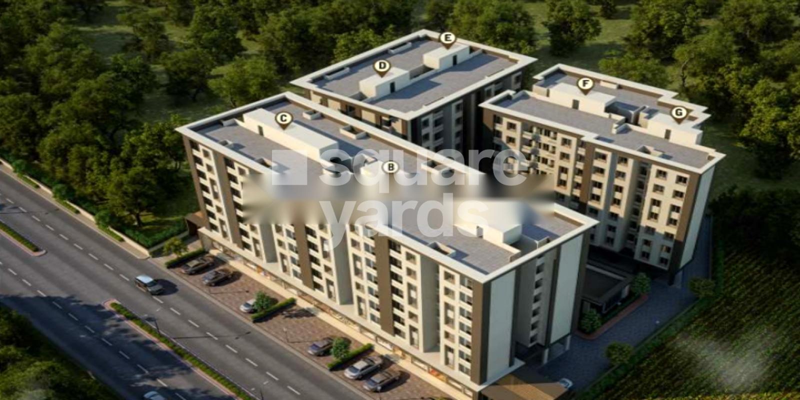 Unity Shantam Skyline residential project in Tarsali