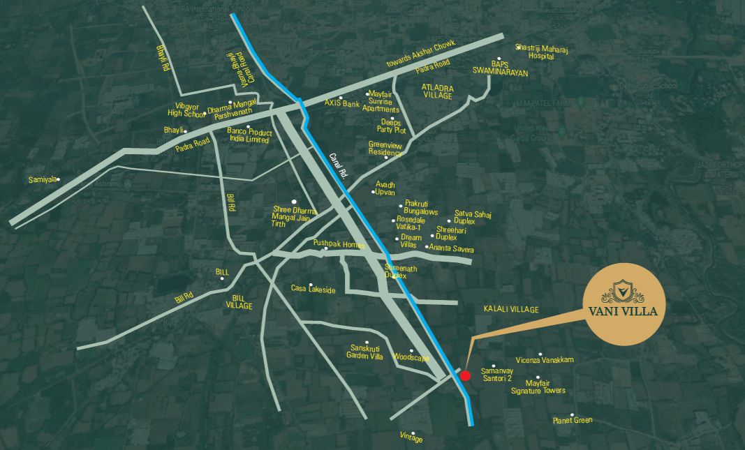 Vani Villa Location Image