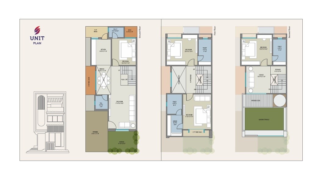 4 BHK 1582 Sq. Ft. Villa