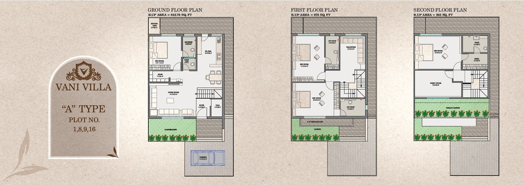 4 BHK 2337 Sq. Ft. Villa