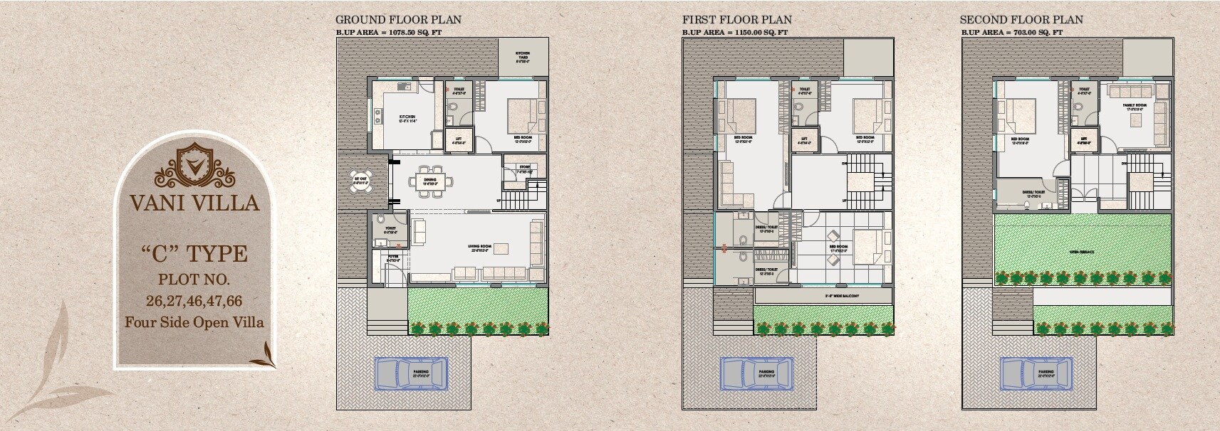 5 BHK 2931 Sq. Ft. Villa
