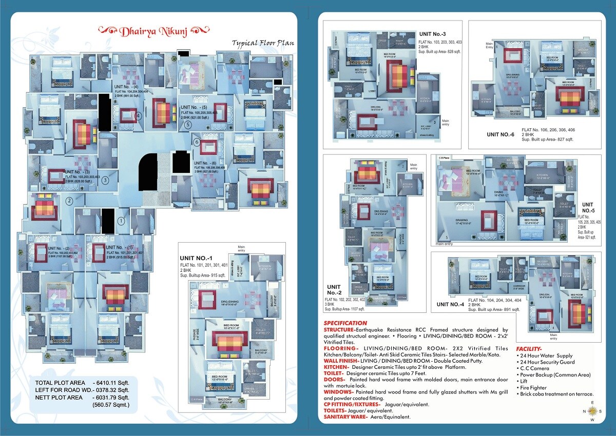 Dhairya Nikunj Floor Plans