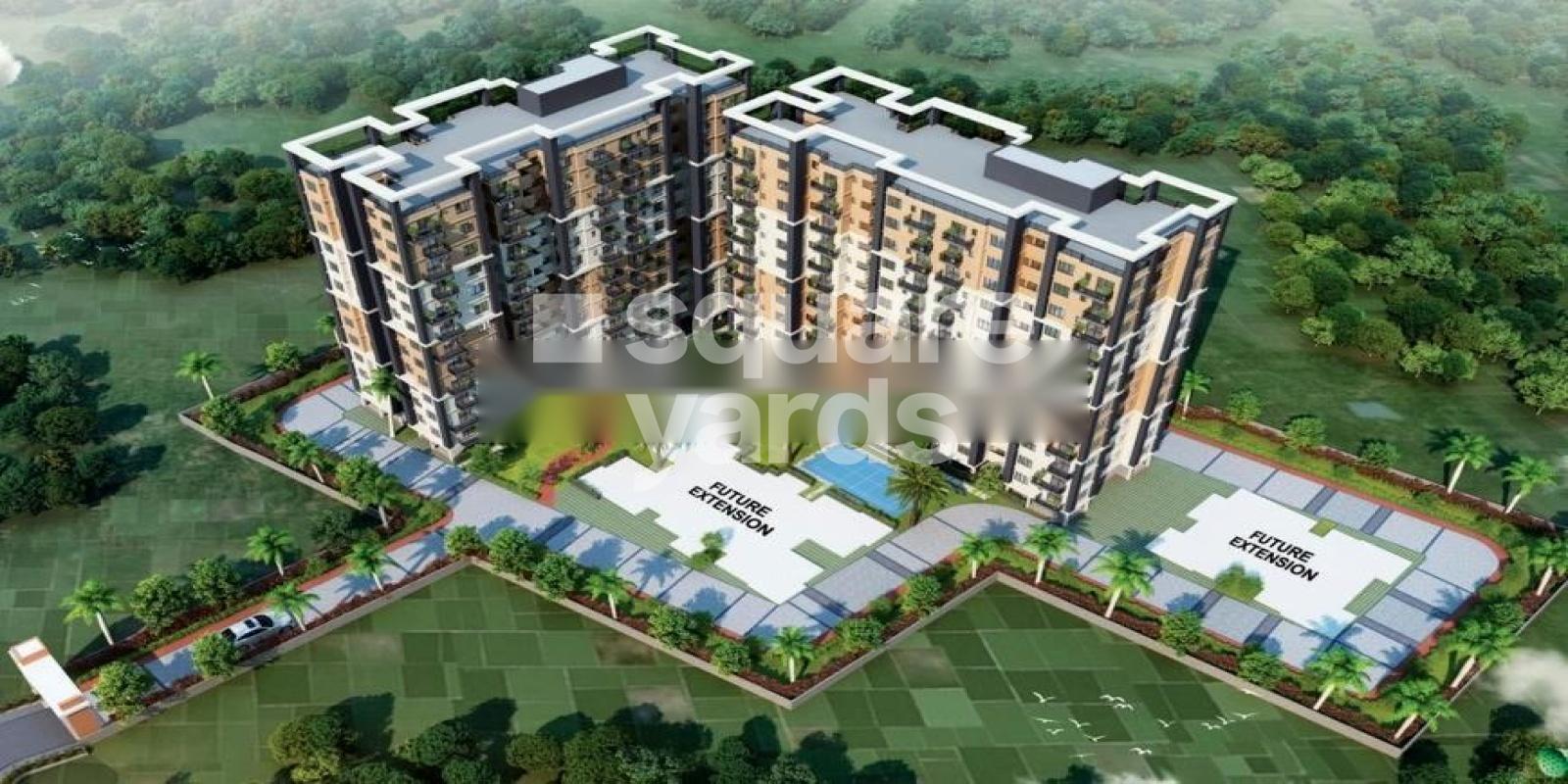 Pathos Aqua Heights residential project in Rohania
