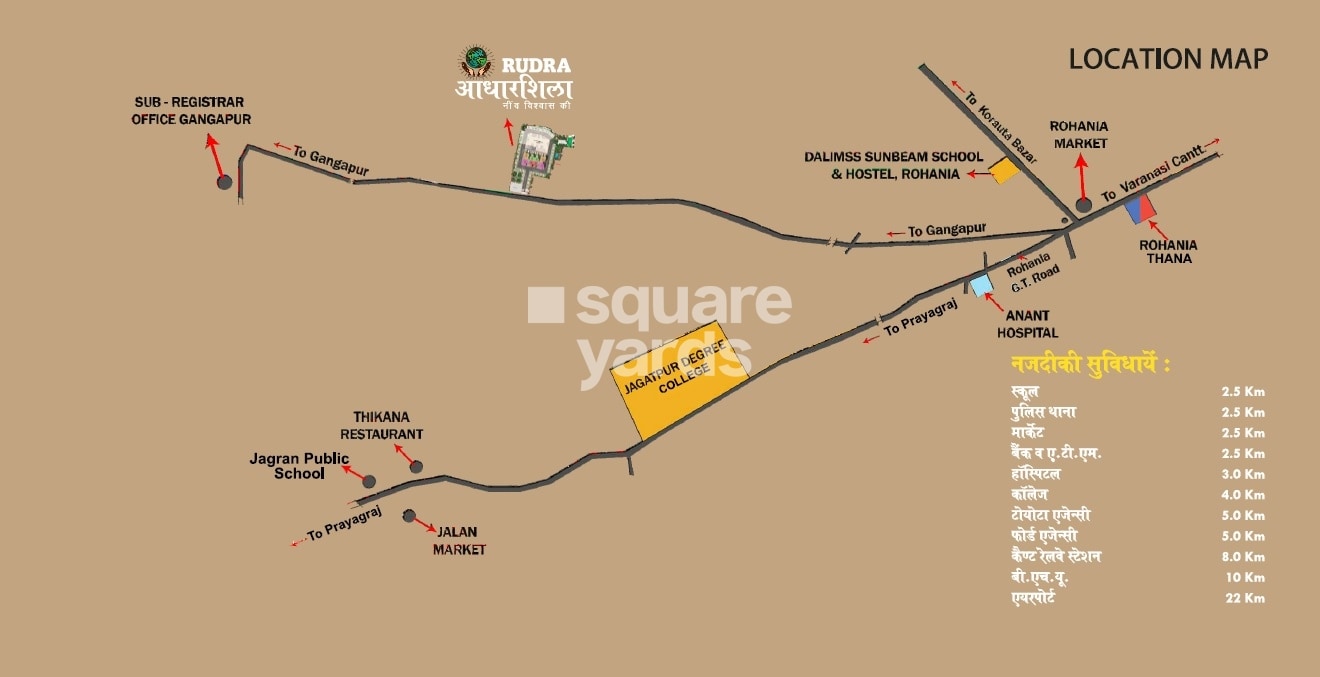 Rudra Aadharshila Location Image