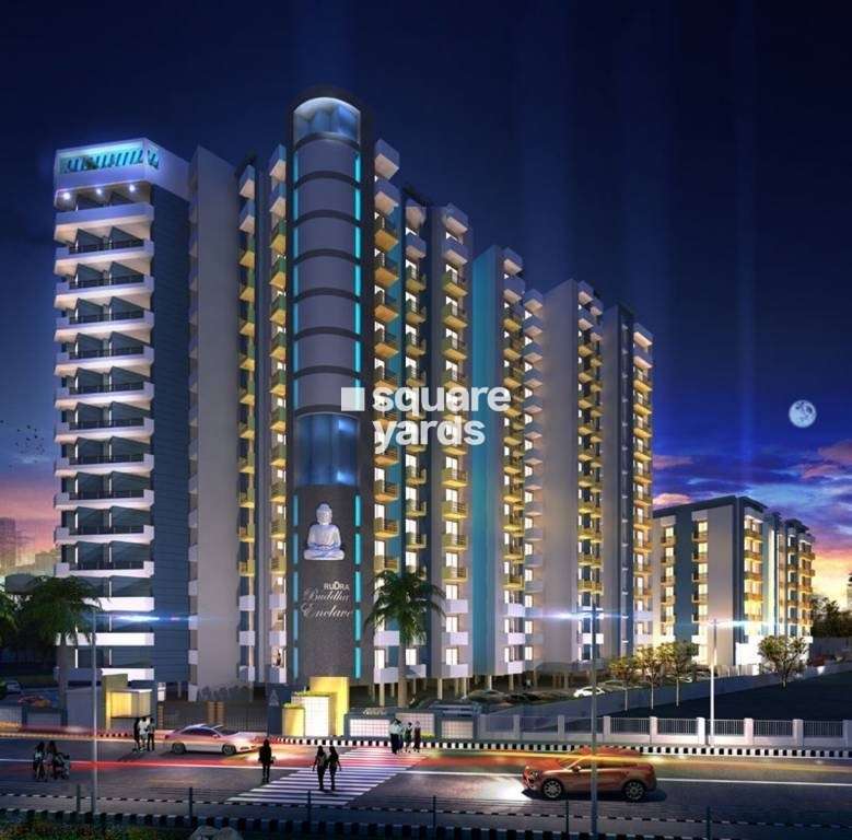 rudra buddha enclave project tower view1