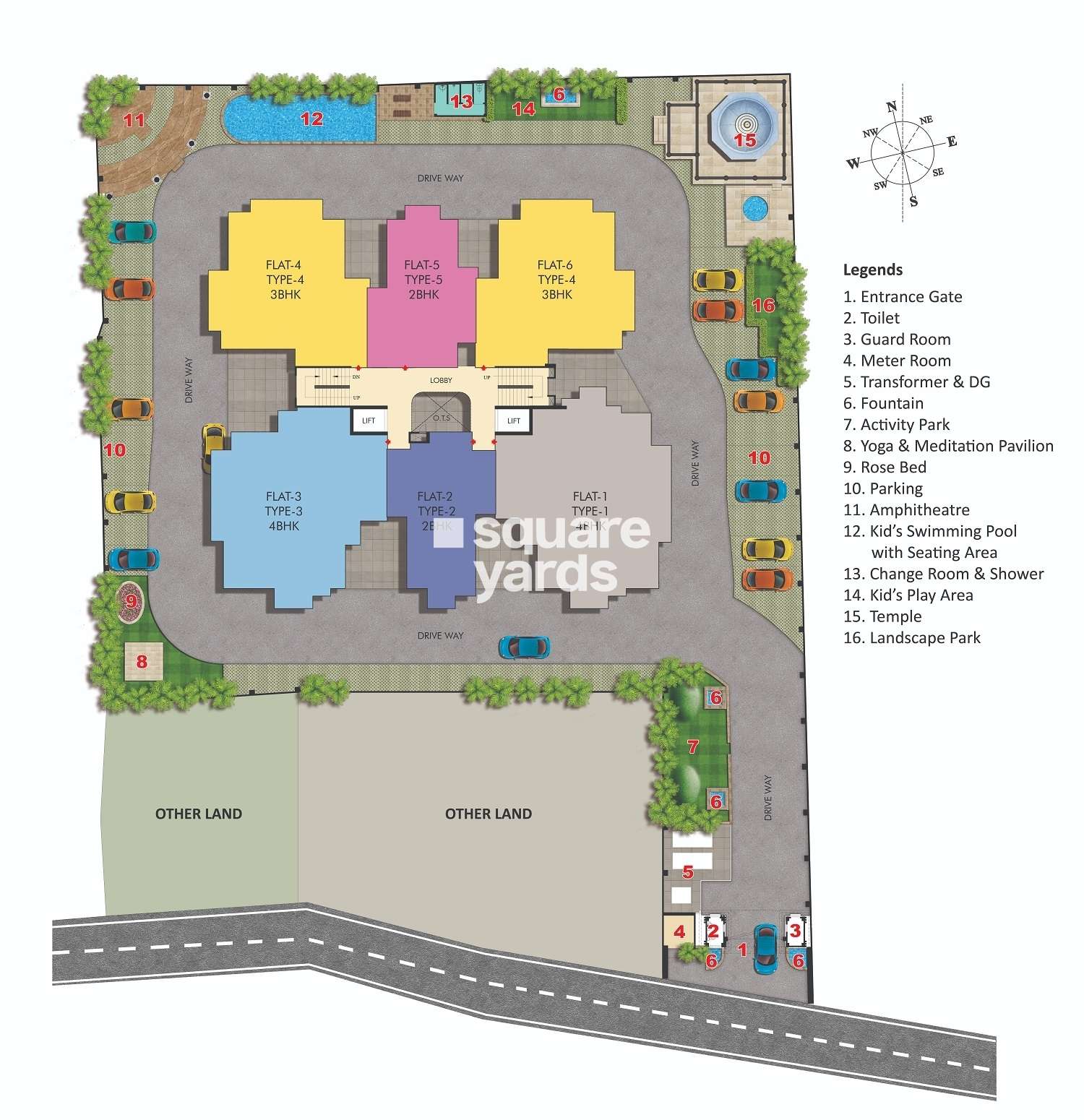 rudra mukund villas project master plan image1