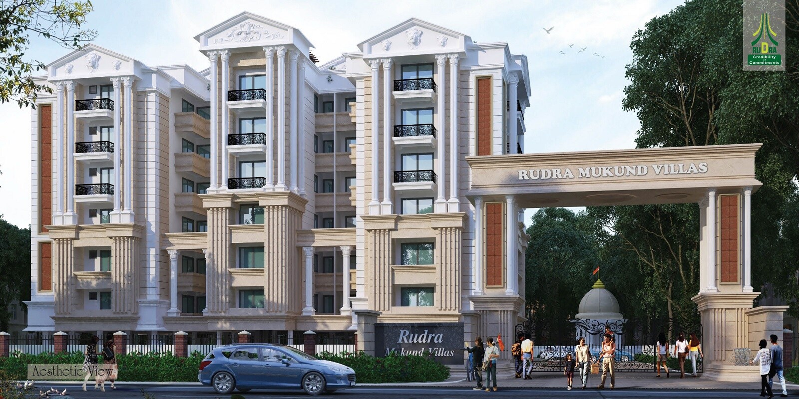Rudra Mukund Villas residential project in Jaitpura