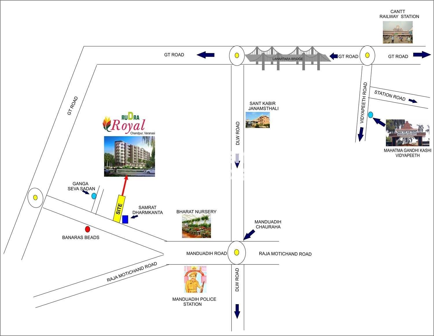 rudra royal project location image1