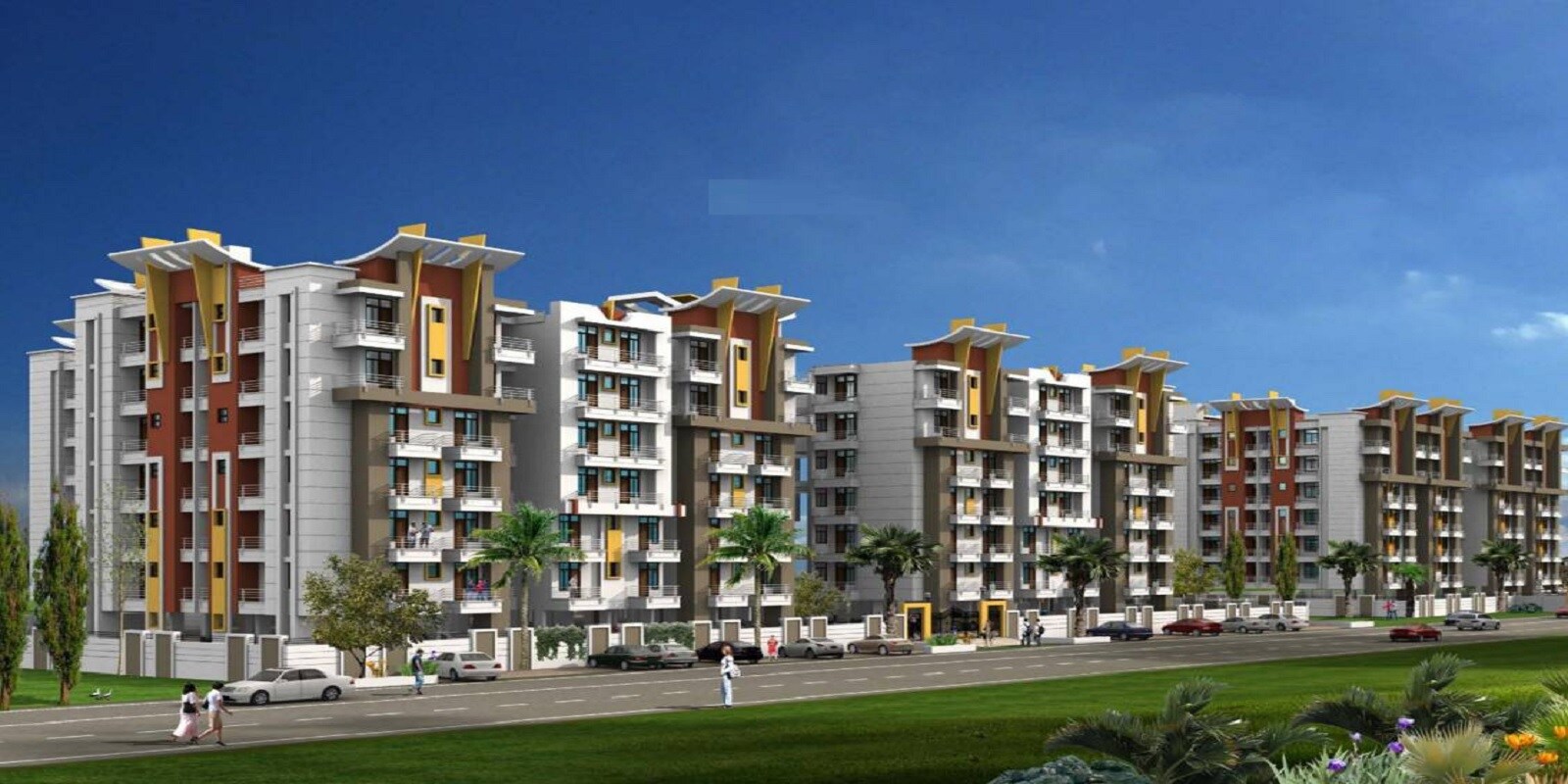 Rudra Towers residential project in Sunderpur