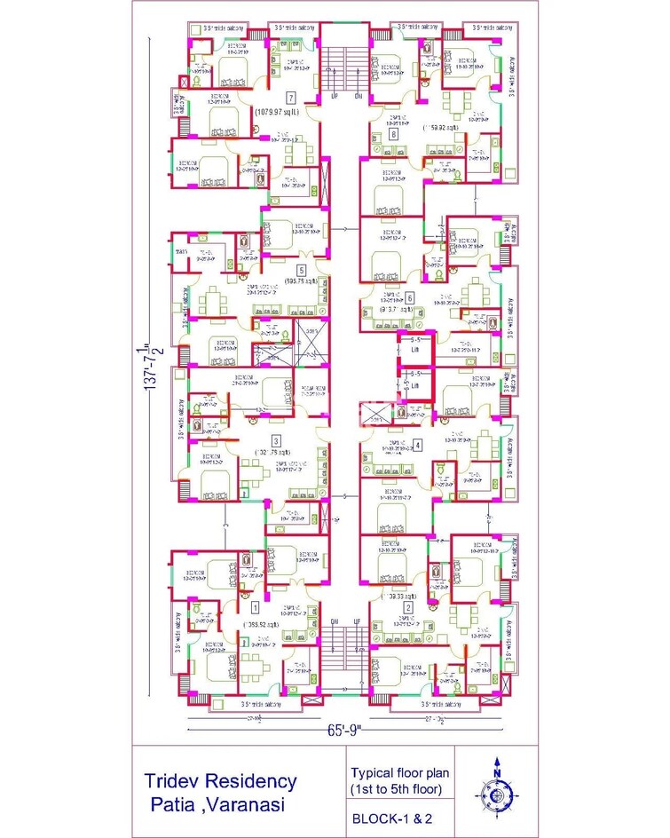 Shree Tridev Residency Floor Plans 2