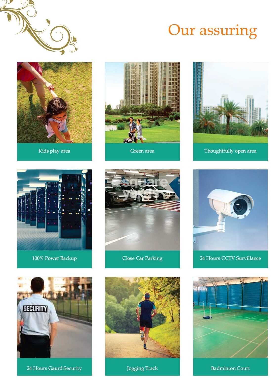 SJRS Infracity Amenities-Features