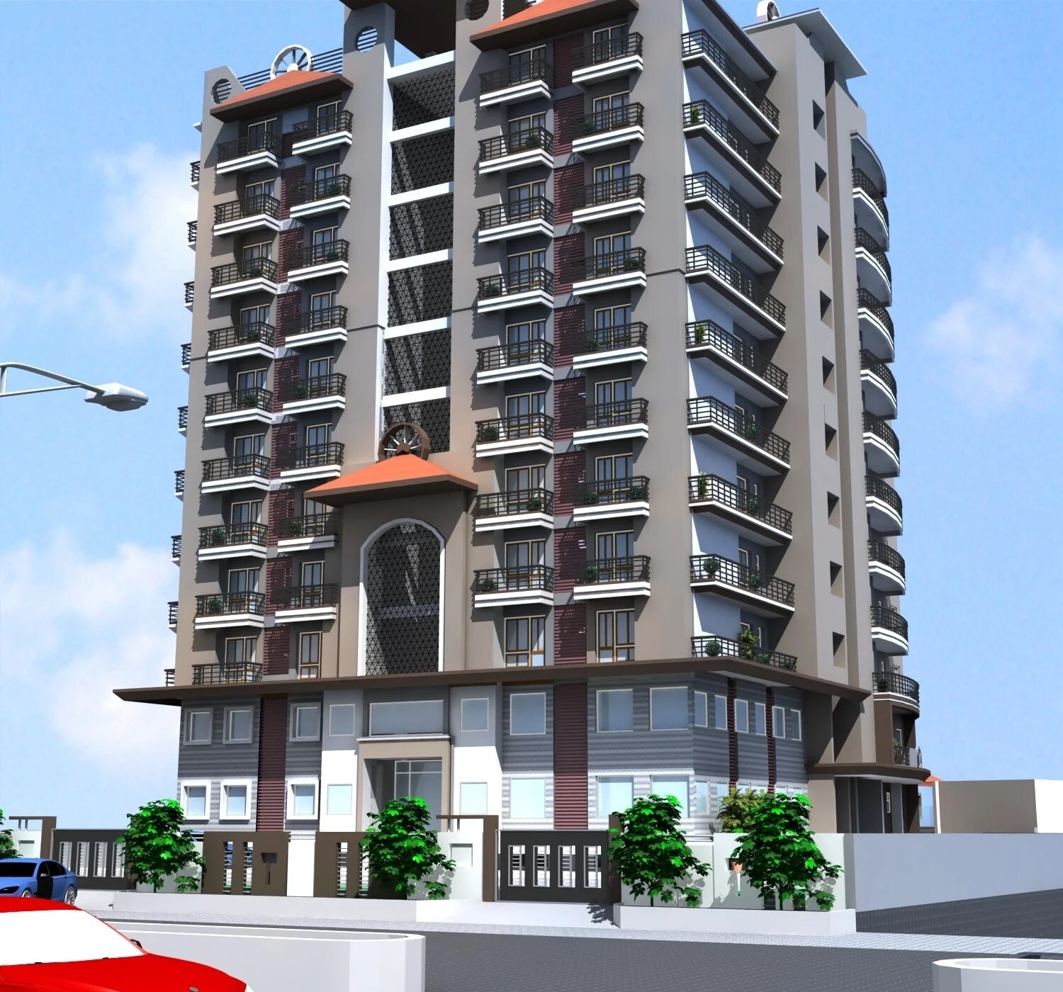 Tridev Annapurna Apartment Exteriors
